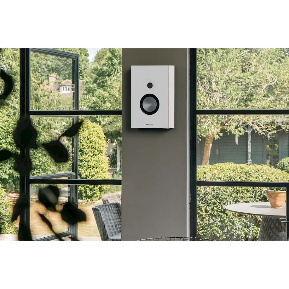 Dayton Audio HTA100 & Monitor Audio Bronze On-Wall 7G Vita Stereopaket