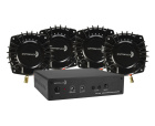 Dayton Audio BSA200 med 4 st BST-1 Basshakerpaket Dayton Audio BSA200 med 4 st BST-1 Basshakerpaket