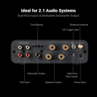 Fosi Audio BT20 Max med SC4B & 2 par DLS MB6i Vita Utomhushögtalare Fosi Audio BT20 Max med SC4B & 2 par DLS MB6i Vita Utomhushögtalare