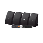 Fosi Audio BT20A Max med SC4B & 2 par Yamaha NS-AW392 Svarta Utomhushögtalare Fosi Audio BT20A Max med SC4B & 2 par Yamaha NS-AW392 Svarta Utomhushögtalare