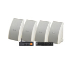 Fosi Audio BT20A Max med SC4B & 2 par Yamaha NS-AW392 Vita Utomhushögtalare Fosi Audio BT20A Max med SC4B & 2 par Yamaha NS-AW392 Vita Utomhushögtalare