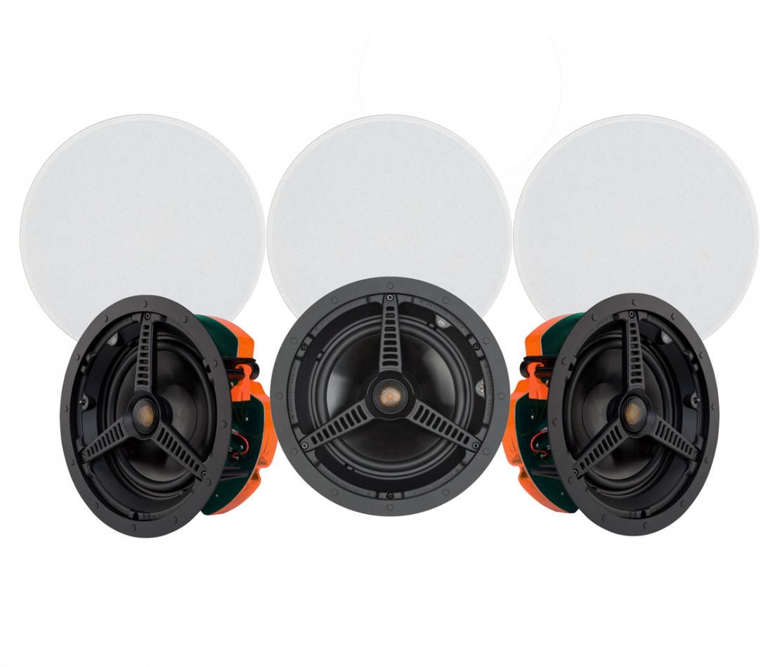 Monitor Audio C-180 inbyggnadshögtalare för tak, 6-pack