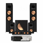 Marantz Cinema 70 & Klipsch Reference R-800F Hemmabiopaket 5.1 Marantz Cinema 70 & Klipsch Reference R-800F Hemmabiopaket 5.1