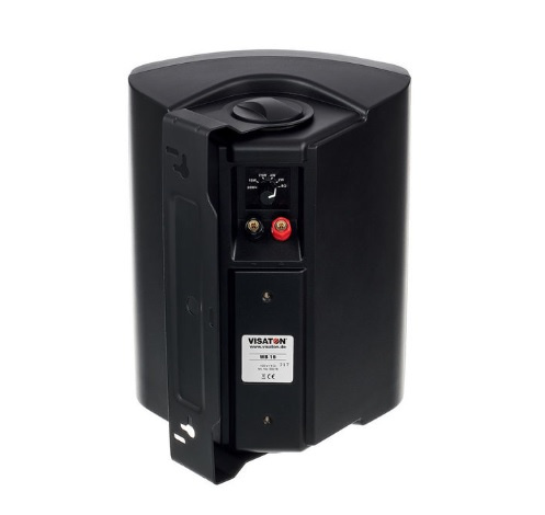 Dayton Audio DA40T med 4st Visaton WB16 Svarta, kommersiellt 100V-system 