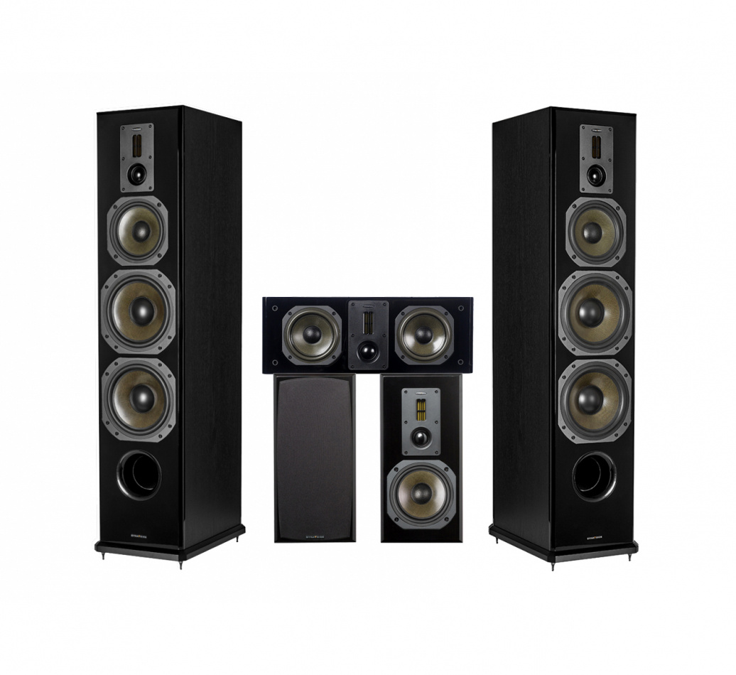 Dynavoice Definition DF-8 MKII Högtalarpaket Hemmabio Golvhögtalare 5.0