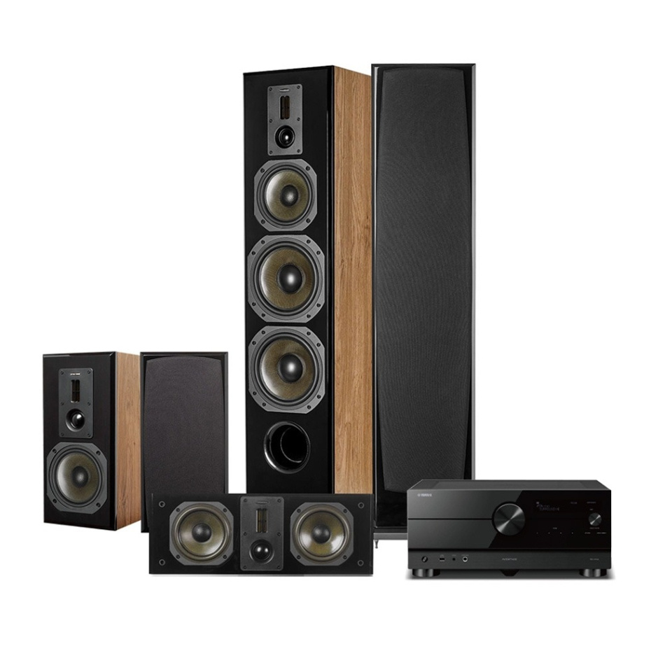 Yamaha RX-A4A & Dynavoice Definition DF-8 MKII Ek Hemmabiopaket 5.0