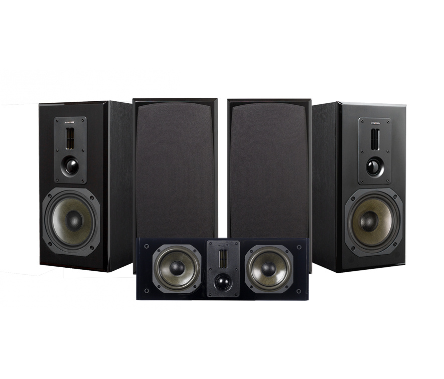 Dynavoice Definition DM-6 MKII Högtalarpaket Hemmabio 5.0 Svart