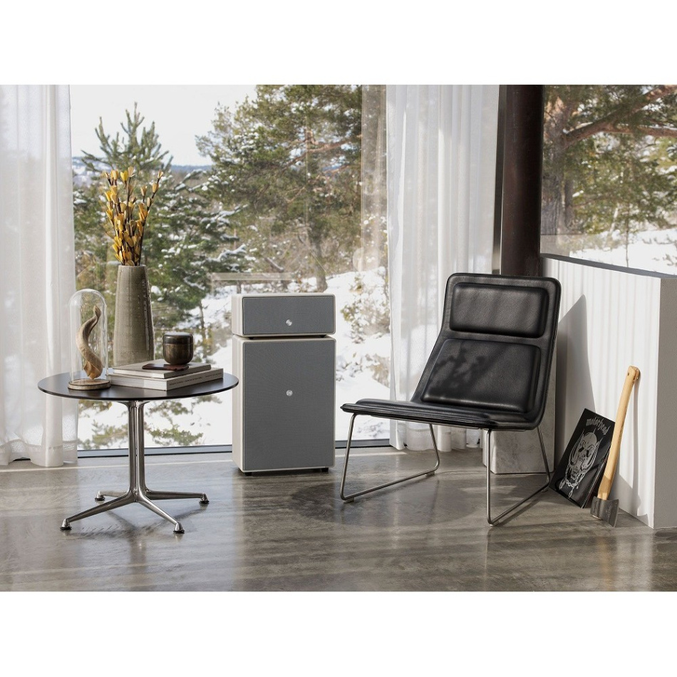 Audio Pro Drumfire II W, Wifi-högtalare med Chromecast & AirPlay 2 vit, 2-PACK