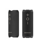 Arcsound EDGE bärbar Bluetooth-högtalare med IPX6-klassning, svart 2-PACK Arcsound EDGE bärbar Bluetooth-högtalare med IPX6-klassning, svart 2-PACK