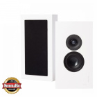 DLS Flatbox Midi vägghögtalare, mattvitt stereopar DLS Flatbox Midi vägghögtalare, mattvitt stereopar