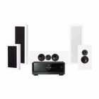 Yamaha RX-V6A & DLS Flatbox XL Hemmabiopaket 5.0 Vitt Yamaha RX-V6A & DLS Flatbox XL Hemmabiopaket 5.0 Vitt