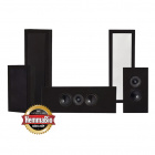 DLS Flatbox XL Högtalarpaket Hemmabio 5.0 Svart DLS Flatbox XL Högtalarpaket Hemmabio 5.0 Svart