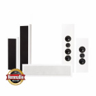 DLS Flatbox XXL Högtalarpaket Hemmabio 5.0 Vitt DLS Flatbox XXL Högtalarpaket Hemmabio 5.0 Vitt