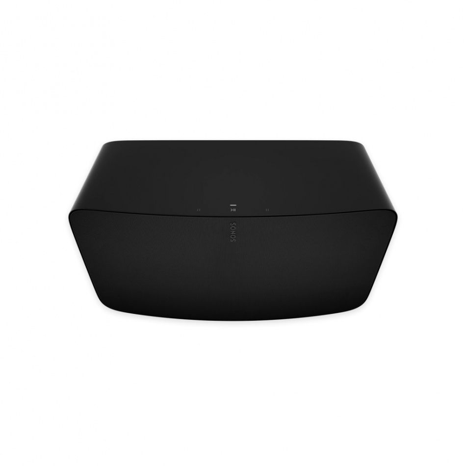 Sonos Five Wifi-högtalare med AirPlay 2 & fukttålig design, svart 2-PACK