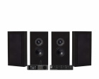 Dynavoice CA802BT med SC4B & 2 par DLS Flatbox Midi Svarta Vägghögtalare Dynavoice CA802BT med SC4B & 2 par DLS Flatbox Midi Svarta Vägghögtalare