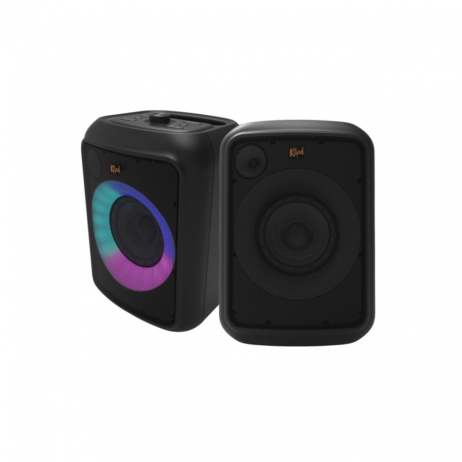 Klipsch Gig XL bärbar Bluetooth partyhögtalare med mikrofon, 2-PACK
