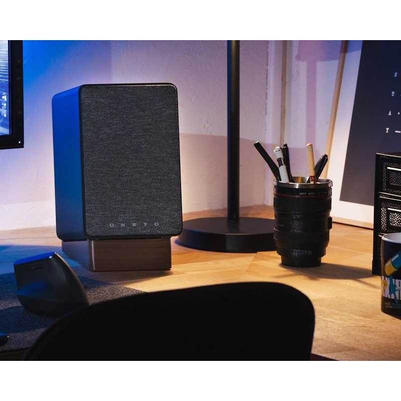 Onkyo GX-30ARC med Audio Pro SW-10 Aktiva Stereohögtalare 2.1, svart