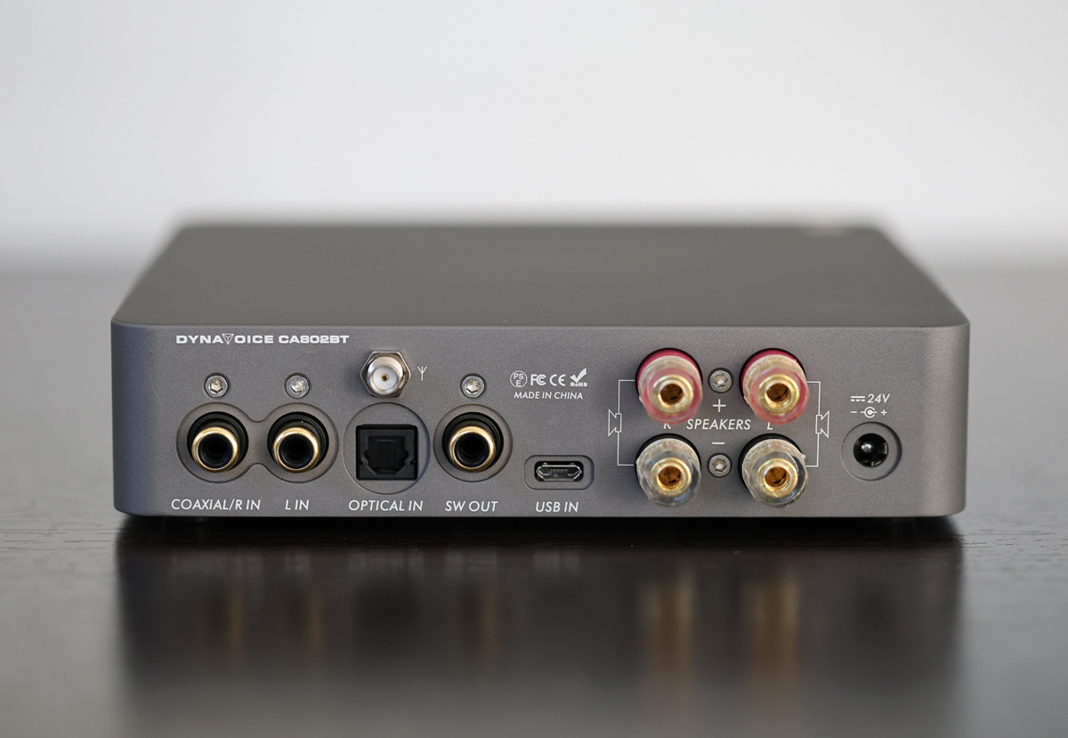 Dynavoice CA802BT & System One H16B med W120 Stereopaket Golvhögtalare 2.1
