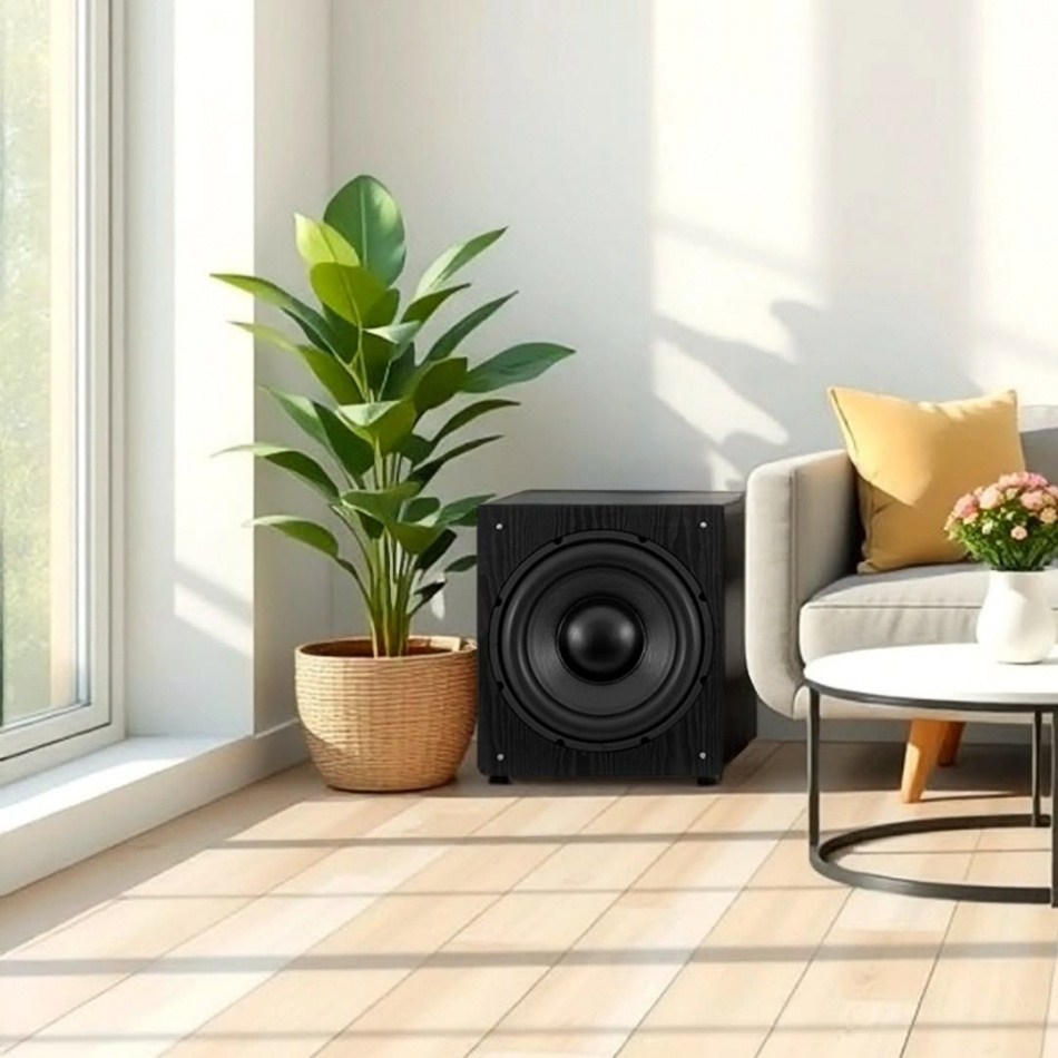 Dynavoice CA802BT & System One H16B med W120 Stereopaket Golvhögtalare 2.1