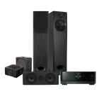 Yamaha RX-V4A & System One H16B med Around-5 Hemmabiopaket 5.0 Yamaha RX-V4A & System One H16B med Around-5 Hemmabiopaket 5.0