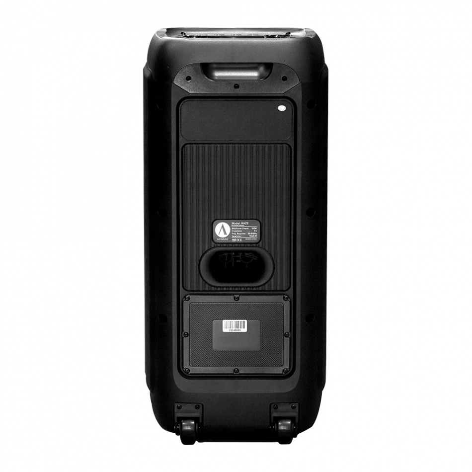 Arcsound HAZE (gen.2), portabel partyhögtalare med trådlös mikrofon & Bluetooth, 2-PACK