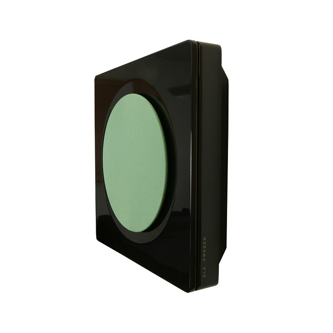 DLS Flatbox D-One vägghögtalare, pianosvart stereopar