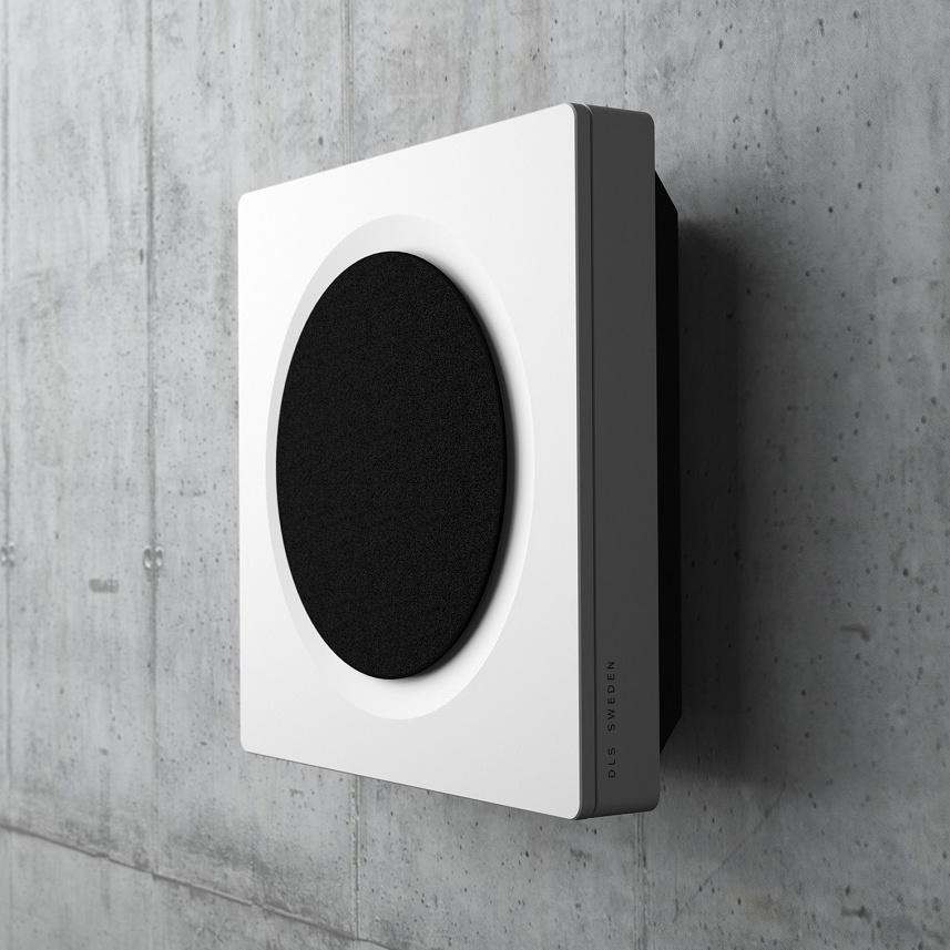 DLS Flatbox D-One Högtalarpaket Hemmabio 5.0 Pianovitt