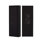 DLS Flatbox Slim Large vägghögtalare, mattsvart stereopar DLS Flatbox Slim Large vägghögtalare, mattsvart stereopar