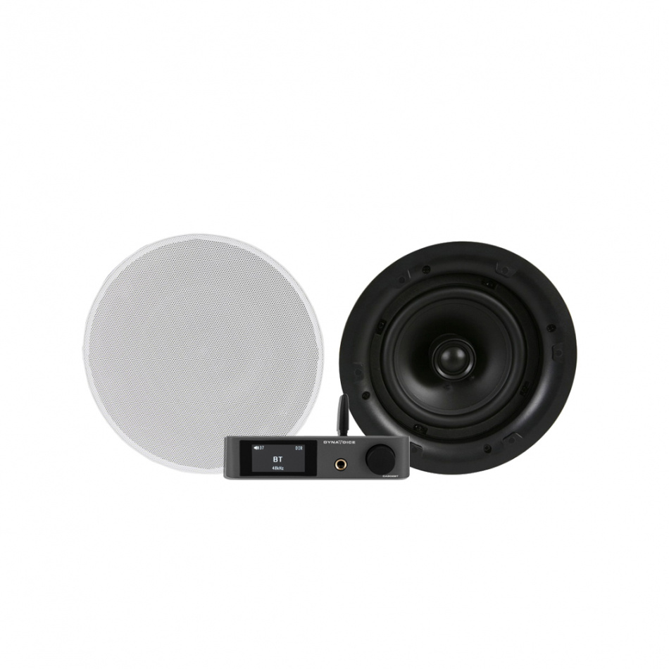 Dynavoice CA802BT & DLS IC624 Stereopaket Infällnadshögtalare