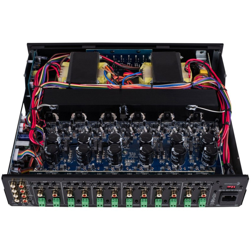 Dayton Audio MA1240a & 2 par Magnat ICP82 Inbyggnadshögtalare
