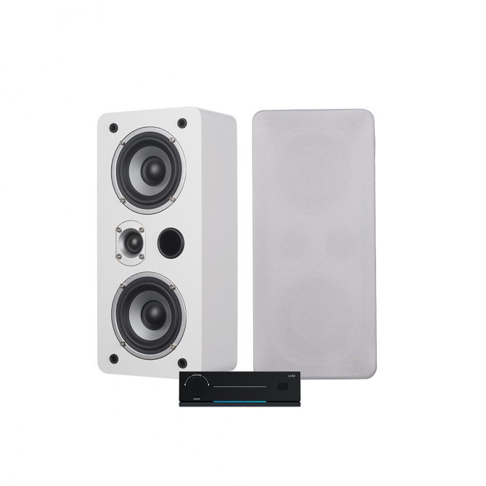 Arylic LA50 & Dynavoice Magic LCR-4 EX v3 Vita Streamingpaket Stereo