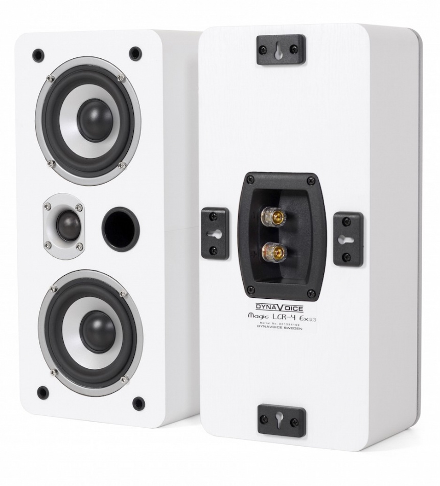 Dynavoice Magic LCR-4 EX v.3 Högtalarpaket Hemmabio 5.1 Vitt