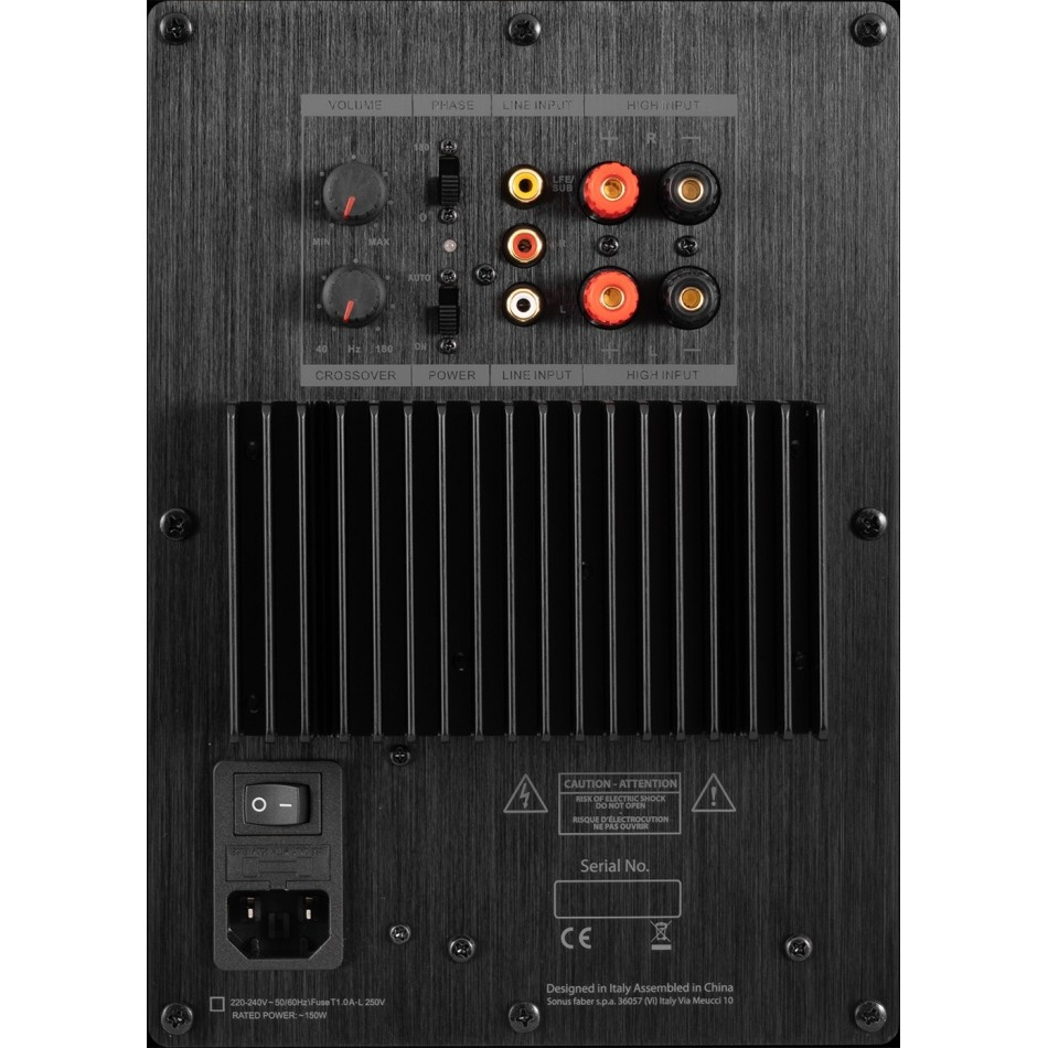 Dynavoice Magic LCR-4 EX v.3 med Challenger Sub 8 Högtalarpaket 2.1 Svart