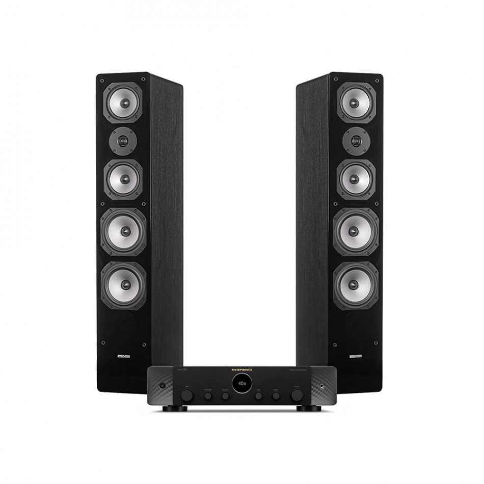 Marantz Stereo 70S & Dynavoice Challenger M-65 EX v4 Stereopaket Golvhögtalare