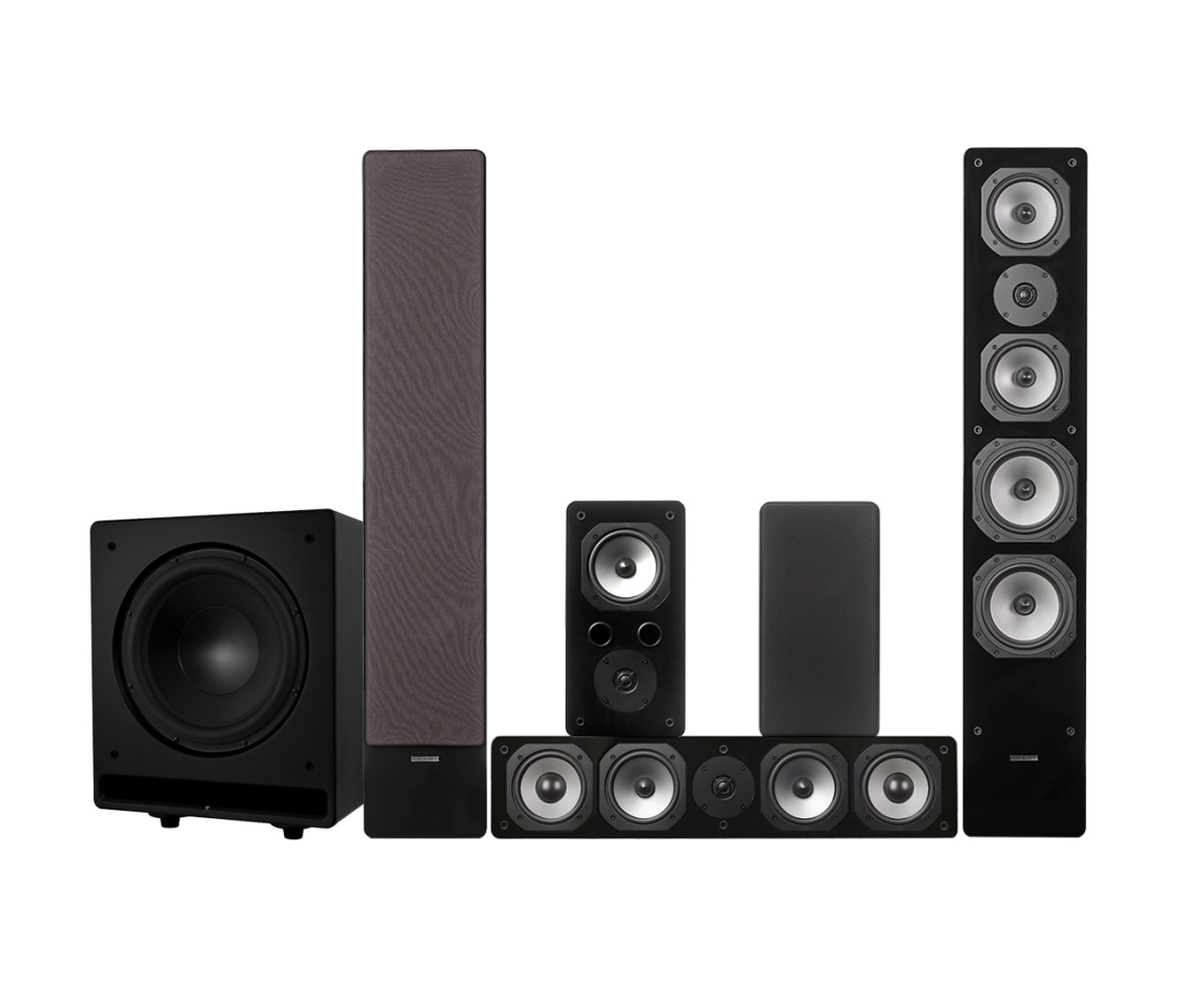 Dynavoice Challenger M-65 EX v.4 Högtalarpaket Surroundljud 5.1