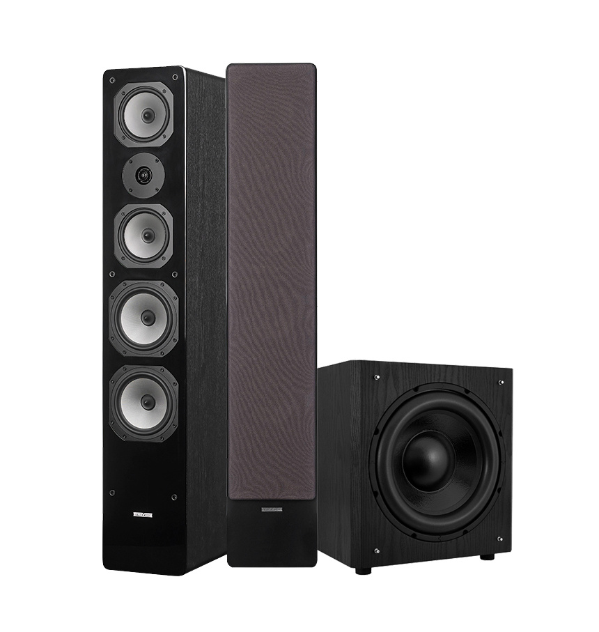 Dynavoice Challenger M-65 EX v4 & System One W120 Högtalarpaket Stereo 2.1