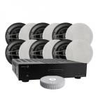 Dayton Audio MA1260, 1 st Audio Pro Link-1 & 6 par Magnat ICQ82 för hemmet eller kontoret Dayton Audio MA1260, 1 st Audio Pro Link-1 & 6 par Magnat ICQ82 för hemmet eller kontoret