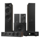 JBL MA7100HP & Stage 280F Hemmabiopaket 5.1 Espresso JBL MA7100HP & Stage 280F Hemmabiopaket 5.1 Espresso