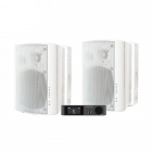 Dynavoice CA802BT & DLS MB5i Vita Utomhushögtalare Stereopaket Dynavoice CA802BT & DLS MB5i Vita Utomhushögtalare Stereopaket