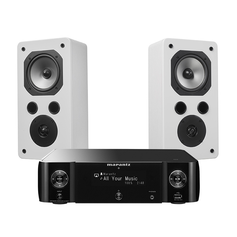 Marantz M-CR511 & Dynavoice Challenger S-5 EX v4 Vita, stereopaket