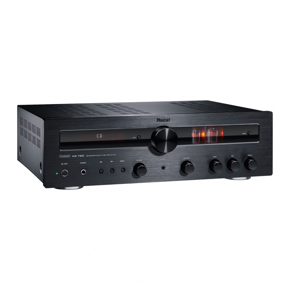 Magnat MR780 & Dynavoice Challenger M-105 EX v4 Svarta Stereopaket Golvhögtalare