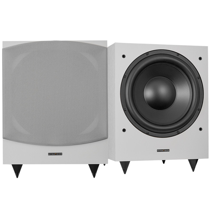 Dynavoice Magic MW12 subwoofer, vitt 2-pack