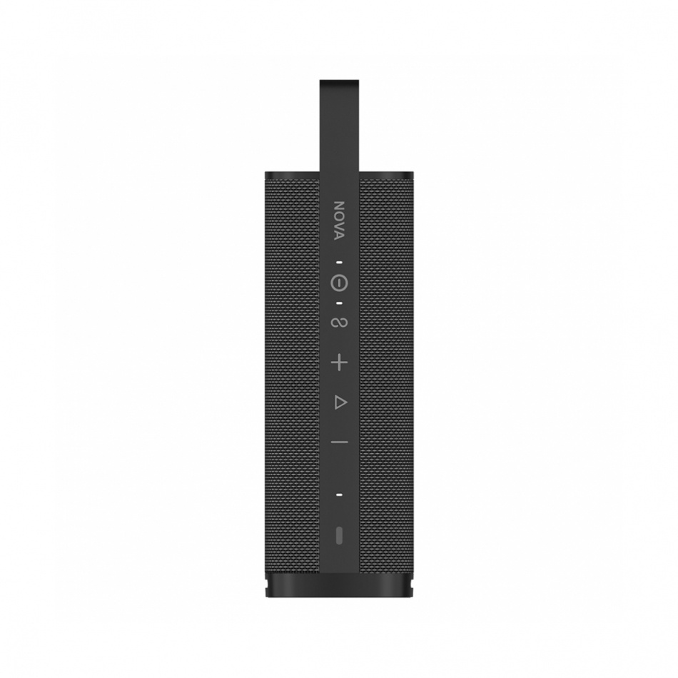 Arcsound NOVA bärbar Bluetooth-högtalare med IPX6-klassning, svart 2-PACK