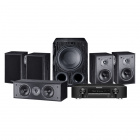 Marantz NR1510 & Magnat Monitor S10B Hemmabiopaket 5.1 Svart Marantz NR1510 & Magnat Monitor S10B Hemmabiopaket 5.1 Svart