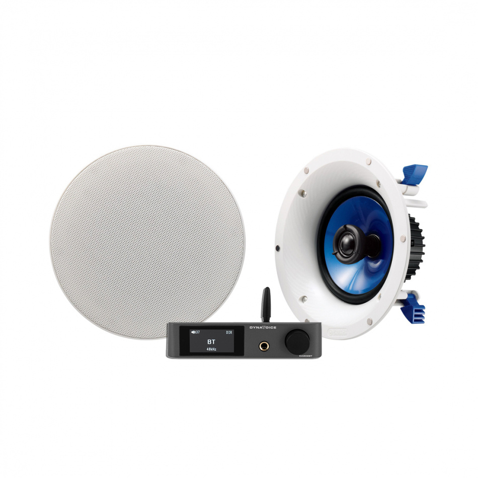 Dynavoice CA802BT & Yamaha NS-IC600 Stereopaket Infällnadshögtalare