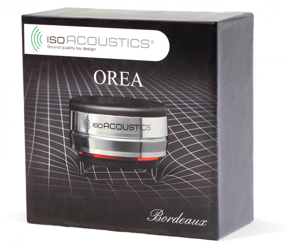 IsoAcoustics OREA Bordeaux, apparatfot 14.5 kg, 4-PACK