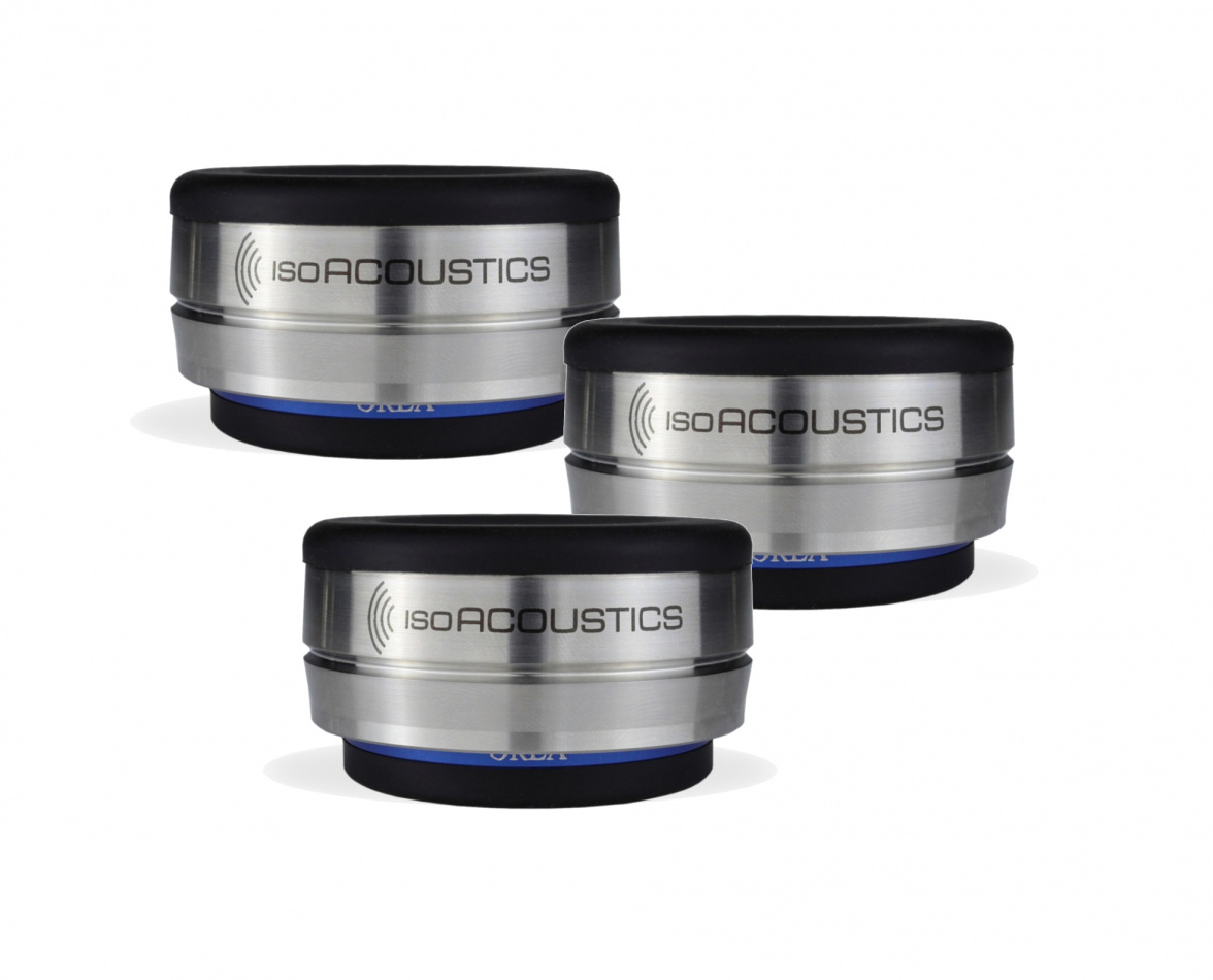IsoAcoustics OREA Indigo, apparatfot 7.2 kg, 3-PACK