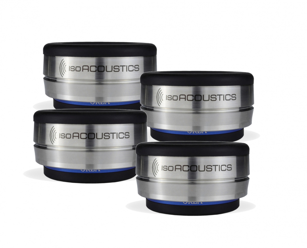 IsoAcoustics OREA Indigo, apparatfot 7.2 kg, 4-PACK
