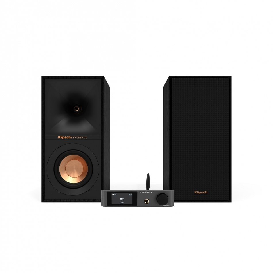 Dynavoice CA802BT & Klipsch R-40M Stereopaket Stativhögtalare