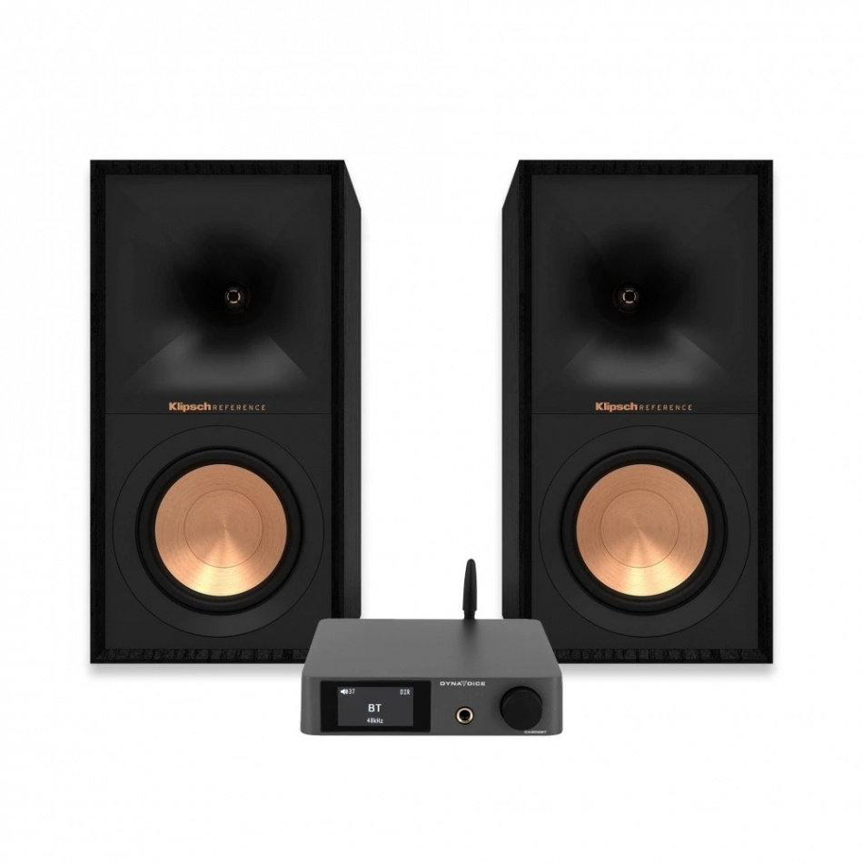 Dynavoice CA802BT & Klipsch R-50M Stereopaket